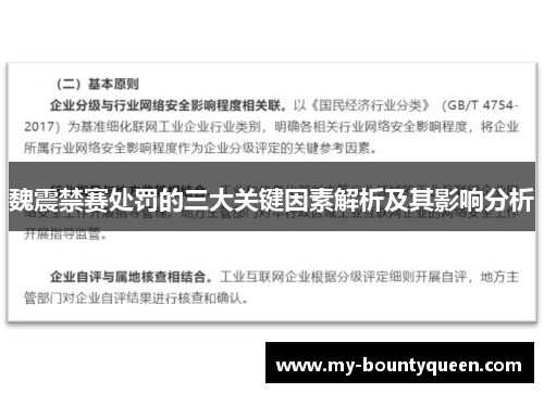 魏震禁赛处罚的三大关键因素解析及其影响分析